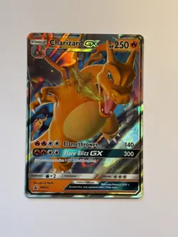 Pokemon Card TCG - Charizard GX SM211 Black Star Promo Sun & Moon Near Mint - Image 1