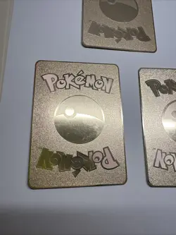 Charizard VMAX Gold Metal Pokemon Display Card 074/073, 143/203, 143/293 Fan Art - Image 5