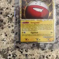 Pokemon TCG Electrode Prime Holo Card 93/102 Triumphant Ultra Rare - Image 5