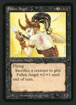 ***English Fallen Angel*** MTG Legends Magic Kid Icarus - Image 1
