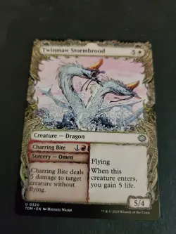 Twinmaw Stormbrood (Showcase) - 0320 - Tarkir Dragonstorm - MTG - NM/M - Image 1