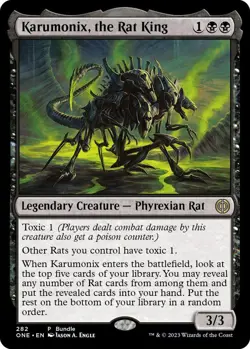 Karumonix, the Rat King (ONE Bundle) [Unique and Miscellaneous Promos] 282 NM Fo - Image 1