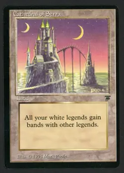 ***English Cathedral of Serra*** MTG Legends Magic Kid Icarus - Image 1