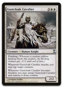 Gustcloak Cavalier #22 (NM) Time Spiral TSP Magic MTG - Image 1