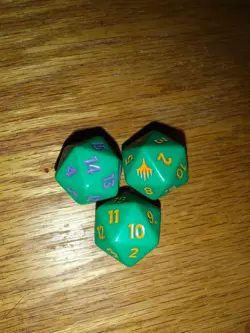 Orange MTG Teenage Mutant Ninja Turtles, Spindown D20 Die Michelangelo TMNT - Image 2