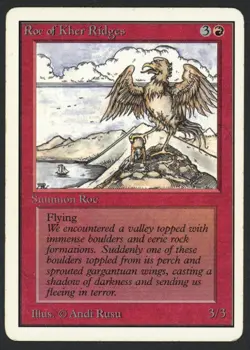 ***Unlimited Roc of Kher Ridges*** MTG Unlimited Magic Kid Icarus - Image 1