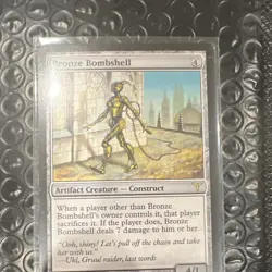 Magic: The Gathering Bronze Bombshell Dissension Colorless Rare Construct 160 - Image 1