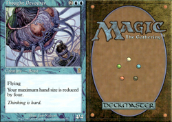Magic the Gathering -MTG- Thought Devourer LP - Image 1