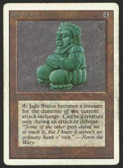 ***Unlimited Jade Statue*** MTG Unlimited Magic Kid Icarus - Image 1
