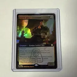 MTG Earth King's Lieutenant (Extended Art) Avatar: The Last Airbender Foil - Image 1