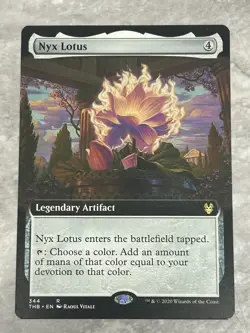 Nyx Lotus (Extended Art) Theros Beyond Death Regular MTG - Image 1