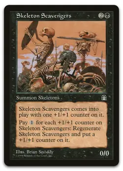 Skeleton Scavengers (NM) Stronghold STH Magic MTG - Image 1