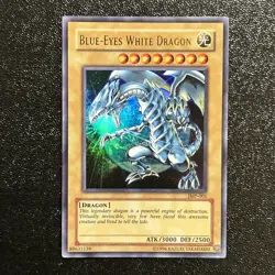 Near Mint Yugioh Cards | Blue-Eyes White Dragon Ultra Rare | JMP-001 Japanese - Image 1