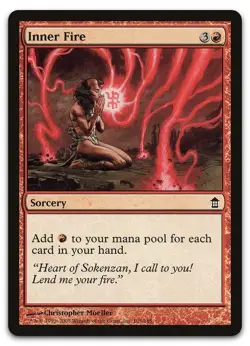 Inner Fire #105 (NM) Saviors of Kamigawa SOK Magic MTG - Image 1