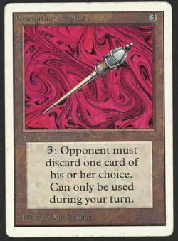 ***Unlimited Disrupting Scepter*** MTG Unlimited Magic Kid Icarus - Image 1