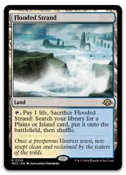 Flooded Strand #220 (NM) Modern Horizons 3 MH3 Magic MTG - Image 1