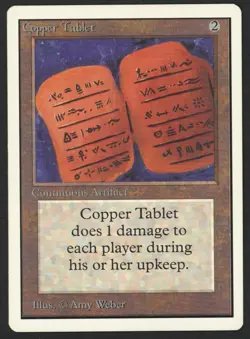 ***Unlimited Copper Tablet*** MTG Unlimited Magic Kid Icarus - Image 1
