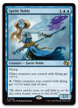 Sprite Noble #365 (NM) Foundations Jumpstart J25 Magic MTG - Image 1