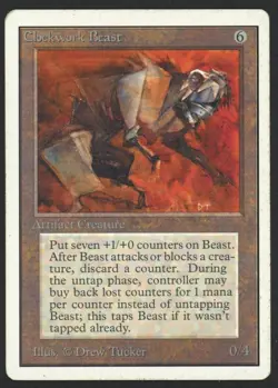 ***Unlimited Clockwork Beast*** MTG Unlimited Magic Kid Icarus - Image 1