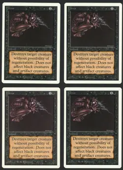 ***4x Unlimited Terror*** MTG Unlimited Magic Kid Icarus - Image 1
