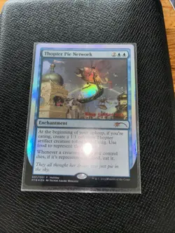 Thopter Pie Network - Foil - MTG Special Occasions: Happy Holidays - Rare - Image 1