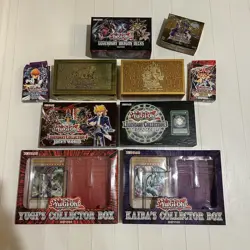 Yu-Gi-Oh Collection 10 Boxes Lot - Holos / Commons / Rares / 1st Eds / Vintage - Image 1