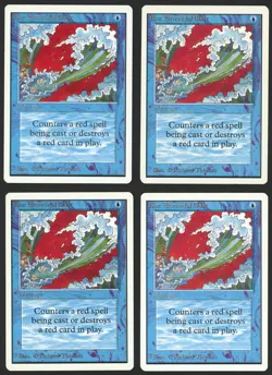 ***4x Unlimited Blue Elemental Blast*** MTG Unlimited Magic Kid Icarus - Image 1
