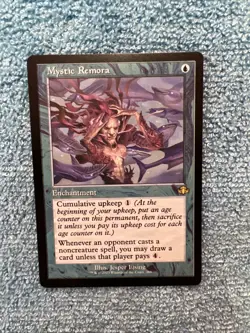MTG Mystic Remora (Retro Frame) Dominaria Remastered Regular #288 NM - Image 1