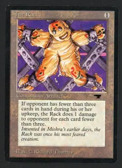 ***The Rack*** MTG Antiquities Magic Kid Icarus - Image 1