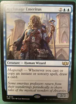 2025 Archmage Emeritus R Commander: Tarkir: Dragonstorm 145 NM - Image 1