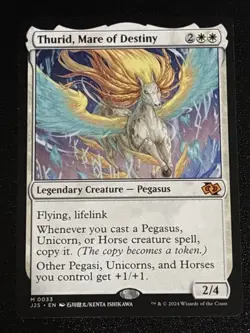 MTG Foundations Jumpstart Thurid, Mare of Destiny Anime 0033 NM Mythic - Image 1