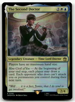 The Second Doctor #156 (Foil) (NM) Doctor Who WHO Magic MTG - Image 1