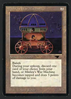 ***Mishra's War Machine*** MTG Antiquities Magic Kid Icarus - Image 1