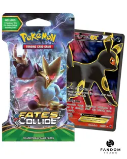 Pokemon X&Y Fates Collide Sleeved Booster Pack (RIP OR SHIP!) - Image 1