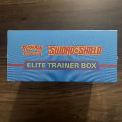 Pokemon Sword and Shield Base Set Elite Trainer Box ETB Zamazenta SEALED 2020 - Image 2