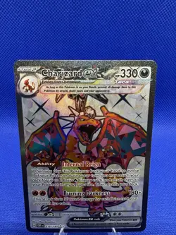 Pokemon TCG Charizard ex 215/197 SV03: Obsidian Flames Ultra Rare Holo NM - Image 3