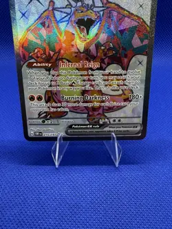 Pokemon TCG Charizard ex 215/197 SV03: Obsidian Flames Ultra Rare Holo NM - Image 4