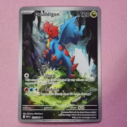 Druddigon - 151/086 151/086 Pokemon Illustration Rare SV: White Flare Card NM - Image 1