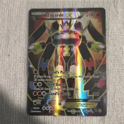 2017 Pokemon Zygarde EX Full Art Holo Promo Basic 54a/124 HP190 - Image 1