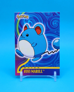 Pokemon Card - Marill #183 - Johto Series - Topps - Image 1