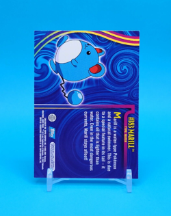 Pokemon Card - Marill #183 - Johto Series - Topps - Image 3