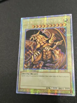 Yugioh TCG The Winged Dragon Of Ra LC01-EN003 Limited Edition Quarter Century NM - Image 2