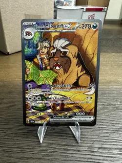 Pokemon Arvens Mabostiff ex 235/182 Destined Rivals Special Illustration Rare NM - Image 1