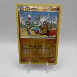 Pokemon Cubone Reverse Holo 70 HP XY-Breakthrough 77/162 Common English TCG - Image 1