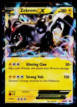 Zekrom EX - Holo BW38 Promo Pokemon Black and White Promos NM - Image 1