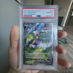 Pokemon - Tornadus V Alt Art 185 **GEM MINT PSA 10** Chilling Reign - Image 2