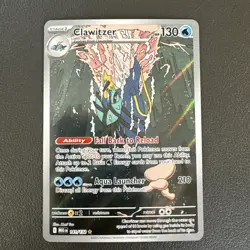 Pokemon TCG Clawitzer Me01 Mega Evolution IR 141/132 - NM - Image 1