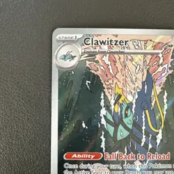 Pokemon TCG Clawitzer Me01 Mega Evolution IR 141/132 - NM - Image 3