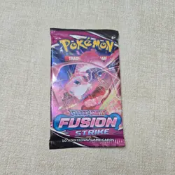 2021 | Pokemon | Sword & Shield: Fusion Strike Booster Pack | Sealed | Mew Art - Image 1