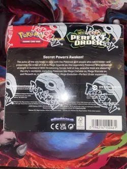 Mega Evolution: Perfect Order Booster Box New/Sealed (36 Packs) Pokemon TCG - Image 3